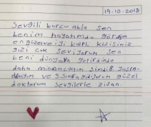 Güzel doktorum sevgilerle :)