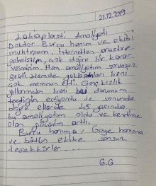 Labioplasti ameliyatı için Burcu hanıma geldim.